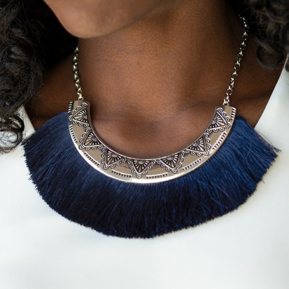 My PHARAOH Lady - Blue Necklace Set